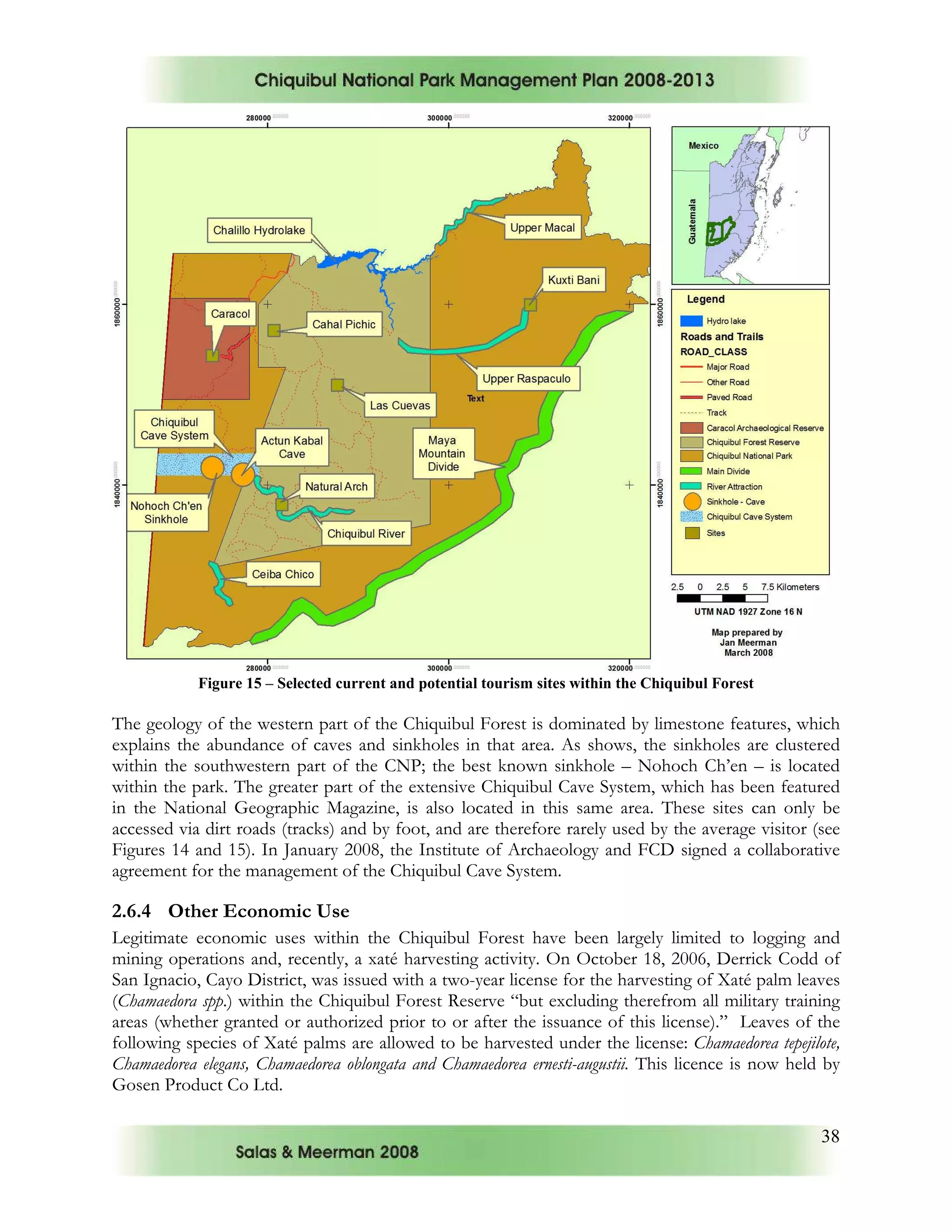 Chiquibul national park management plan... | PDF