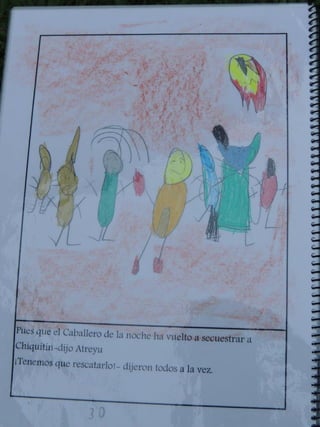 Chiquitín va a un castillo