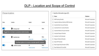 DLP - Location and Scope of Control
 