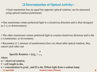 Optical Rotation Hplc Chiral chromatography & ion pair chromatography | PPT