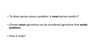 Chirinda, Ngonidzashe - Climate Food and Farming CLIFF Network annual workshop November 2017