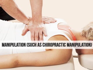 Chiropractic care and herniated disc