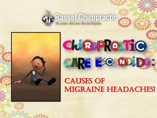 Causes of
Migraine Headaches!
 