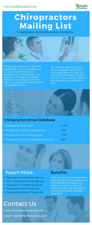 Chiropractors mailing list 
