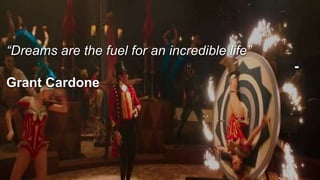 “Dreams are the fuel for an incredible life”
-
Grant Cardone
 