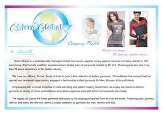 Chirra global  - Apparel sourcing and supplies India