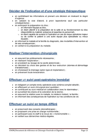 Chirurgie viscerale: guide de référence