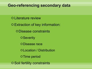 Chirwa presentation-2Breeding for Multiple Constraint Resistant, Micronutrient Rich Content and Niche Market Bean Varieties in the light of PABRA Workplans and Milestones