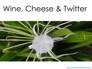 Wine, Cheese & Twitter 