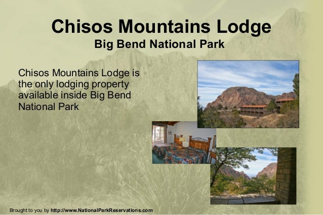 Chisos Mountains Lodge Big Bend National Park