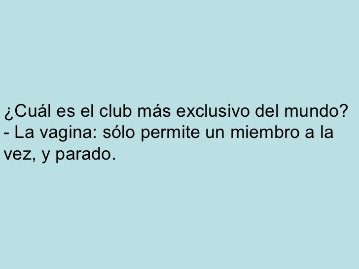 chistes de salon chistes de salon