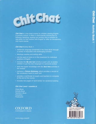 Chit chat activity book 1