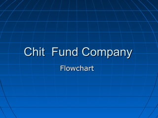 Chit Fund Company
Flowchart

 