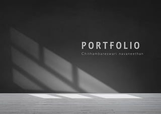 Chithambareswari portfolio