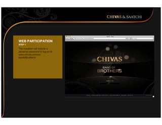 CHIVAS Pitch Saatchi & Saatchi 2010 | PDF