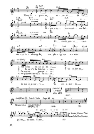 &#
~ RIT.
~ So17+
Il: r r
D07+
J J 3 J
Si .
rY Jl
(Coro) Si gno - re,_
So17+
ec - co - mi._ da TeY
ij J I
So17+ D07+ D07+
ec - co -mi da 'r e i Si .
Cr {7Flw ;tJ
Si - gno - re,_
Do
ec - co-mi_ con Tel_
ec - co-mi con Te I
I~ R UII
Fa'_ che io por - ti_ lamia
sii Mi=- 7 L a - La 7 -$-Re FINE
rd U~a:r JJ Y } IJJ. ~
JJ. JI Il J. ì ~
ero - ce in - sie-meJl- Te, con gio - i!!Jl con a - moro
Si7 (Solo) Mi- Re Sol
Y U i (i l i J a l.__) IY (~) j' .! u~r
1. Per-ché io so - no de - bo - le_ ~
2. In me c'è la tri-stez - za ... e Tu sei for-za,_
3. lo non so pre-ga - re ...
4. vo-gliocheifra-tel-li ve- da - no ...
Si7 c Mi- Do~ Fa#
ì T J 3 J. CA IY (#~FS r ! #J3,-,J
io non so~a-ma - re,_ Tu sei a- mo - re._
~~#~R~e~~~7~~~~ Poz'dal J)S
== I - ì Y -tl :11 + 2·voce
li fÙIO al-(jt
-moro
~
# IJal *al r:8) Poi dal Solo IJopo -(jt Re Mi
= Il Il II J ì 1-
7
St1'umentale con Rz"!. (a 2v.)
Sf1'ofe 3e 4 -moro Si-
Si· gno·re ec· co·mi da Te !
~t#~##~u~-~r~hsme~_---'~~.I_D;~'~J~fE~~DII+1 tono jÙIO al Fùze
~ ~..:...-~ ~ did~po,·Coda(Sax)ind,ss.
gno-re,_ ec-co-m:~e'- Si-
32
 