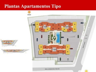 Plantas Apartamentos Tipo 