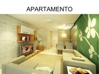 APARTAMENTO Decoração, mobiliários e acabamentos são meramente ilustrativos. 