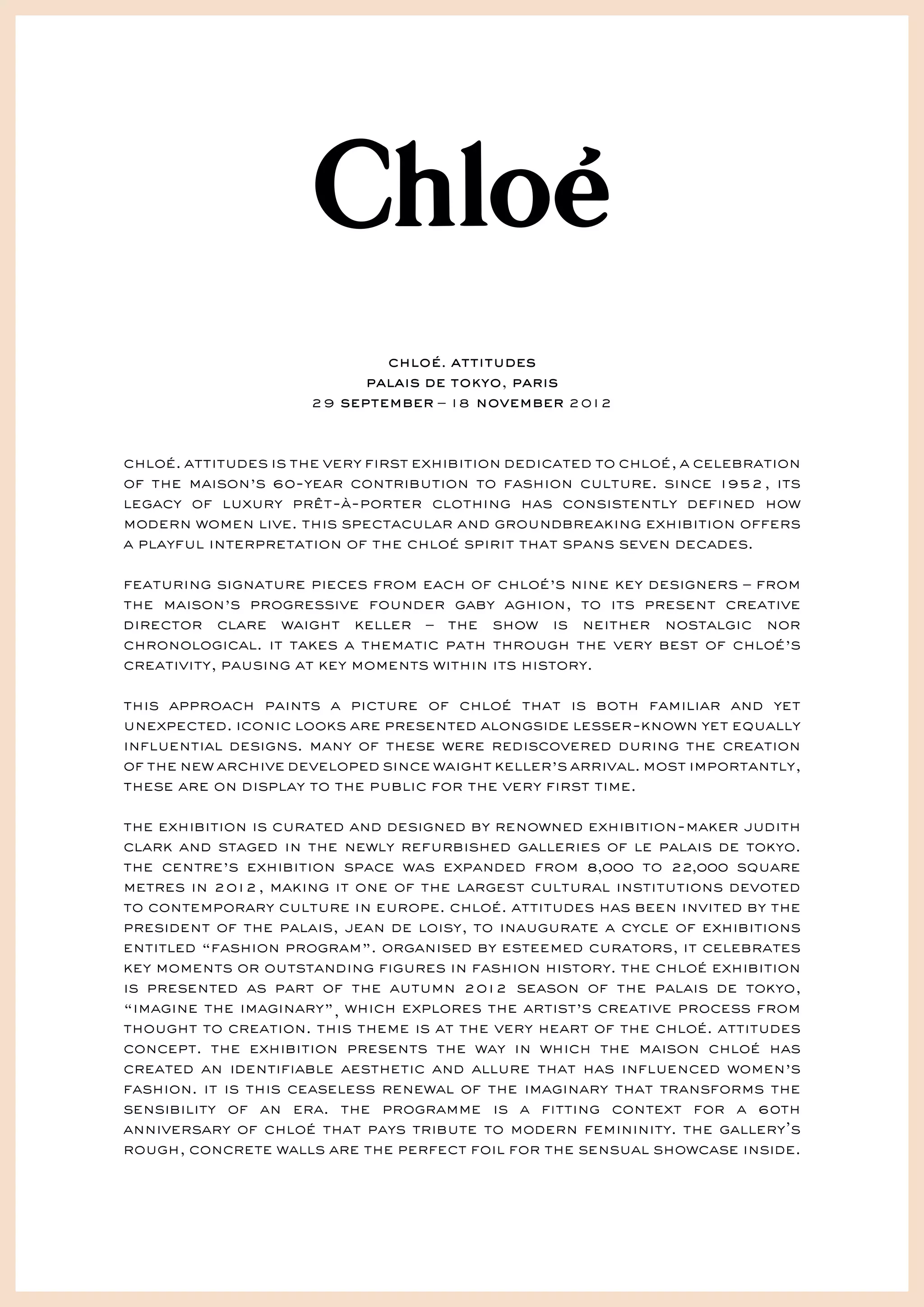 Chloé Attitudes | PDF