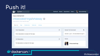 Push it!
@chloecondon
 