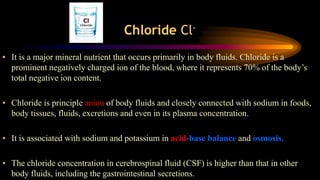 Chloride (mineral) | PPT
