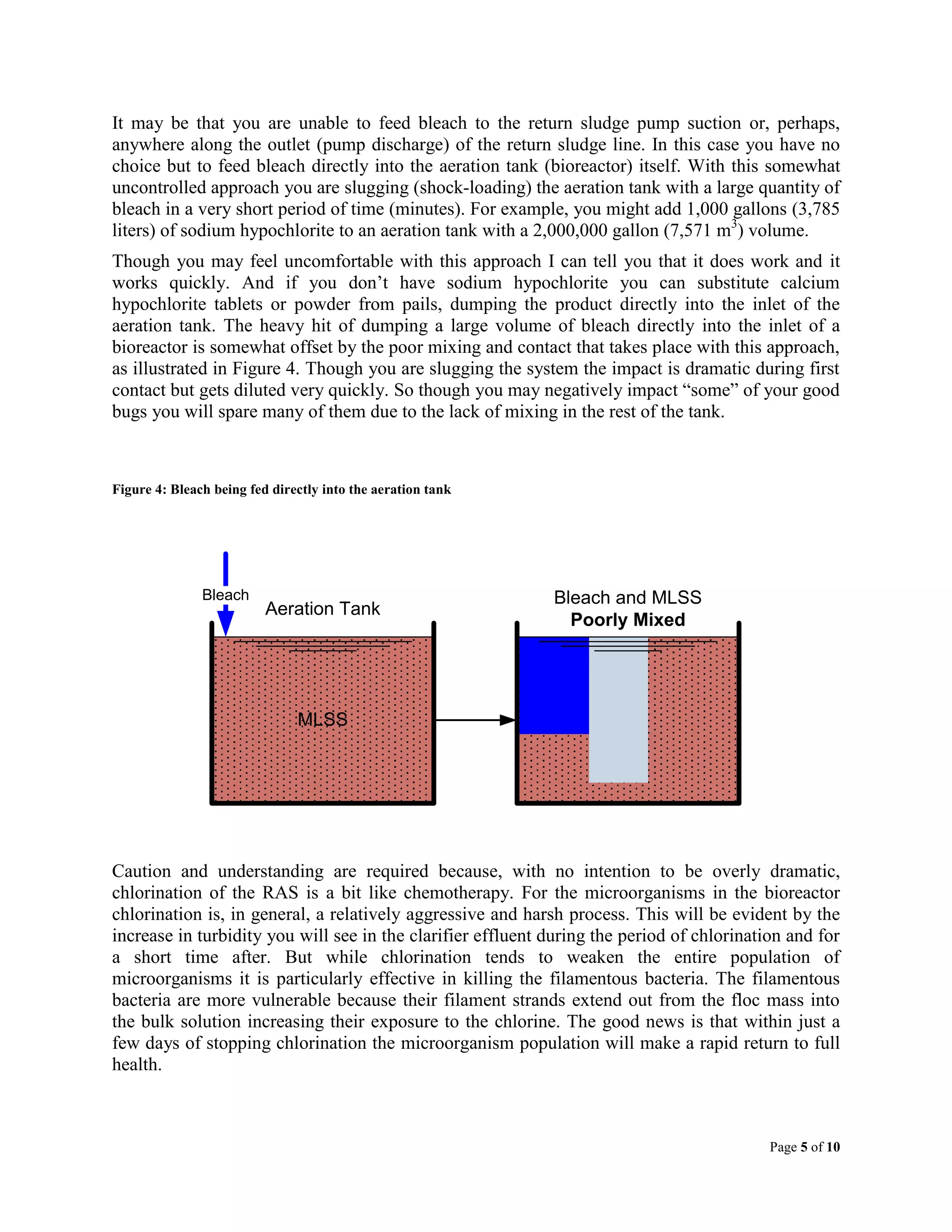 Chlorinate to-control-filamentous-bacteria | PDF
