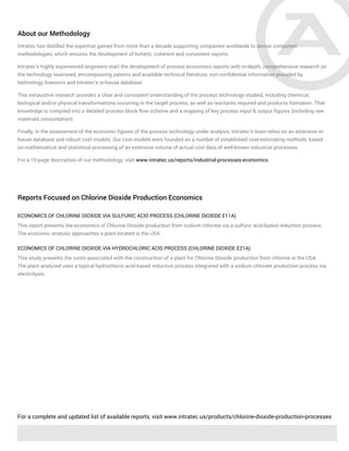 Feasibility Studies: Chlorine Dioxide Manufacturing | PDF
