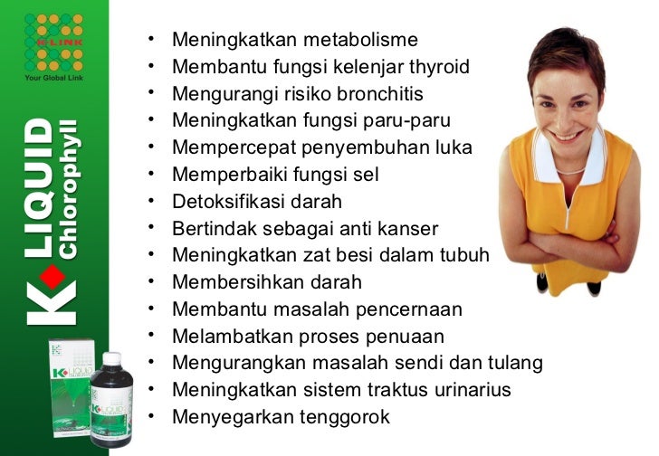 Apa itu K-Liquid Chlorophyll