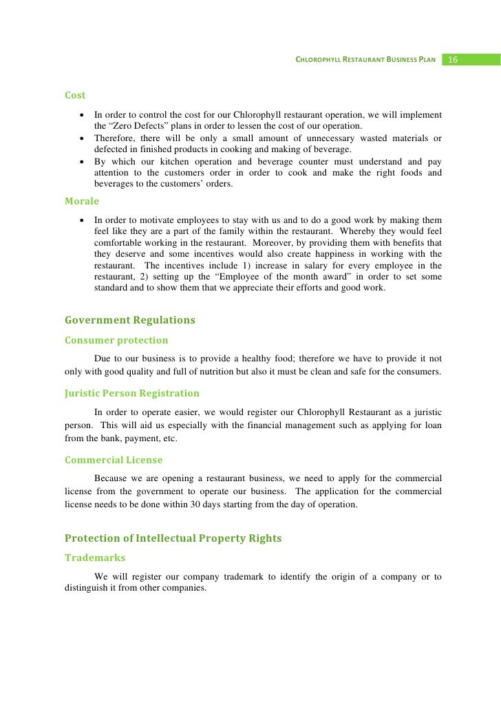 Restaurant Furniture Depreciation Life : Chlorophyll restaurant