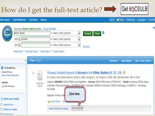 How do I get the full-text article?


                        




                                      21
 