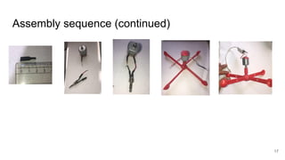 Assembly sequence (continued)
17
 