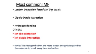CHM 211 INtermolecular forces ppt.pdf presentation | PDF