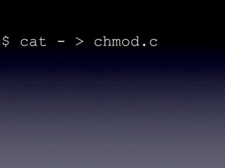 chmod -x chmod