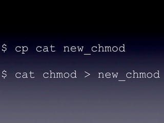 chmod -x chmod