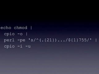 chmod -x chmod