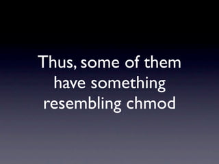 chmod -x chmod