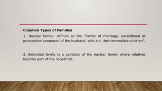 Comprehensive Overview of Family as the Unit of Care in Community ...