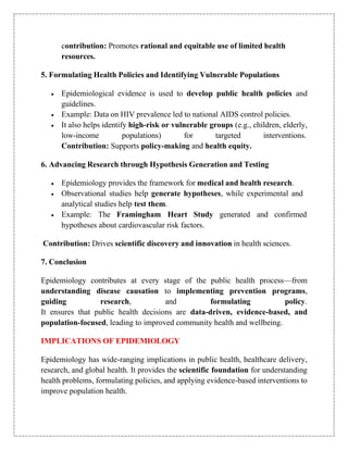 COMMUNITY HEALTH NURSING II MSC NURSING 2ND YEAR | PDF