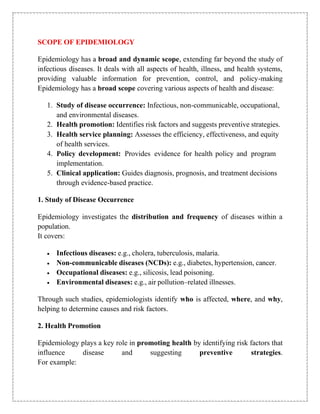 COMMUNITY HEALTH NURSING II MSC NURSING 2ND YEAR | PDF