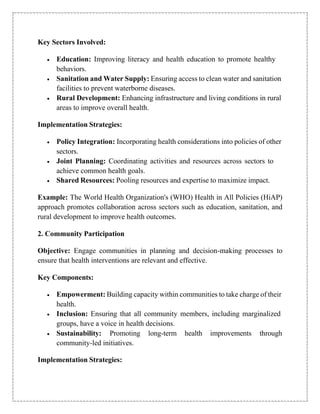 COMMUNITY HEALTH NURSING II MSC NURSING 2ND YEAR | PDF
