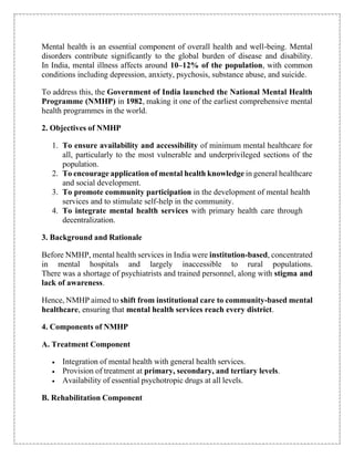 COMMUNITY HEALTH NURSING II MSC NURSING 2ND YEAR | PDF