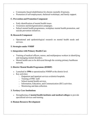 COMMUNITY HEALTH NURSING II MSC NURSING 2ND YEAR | PDF