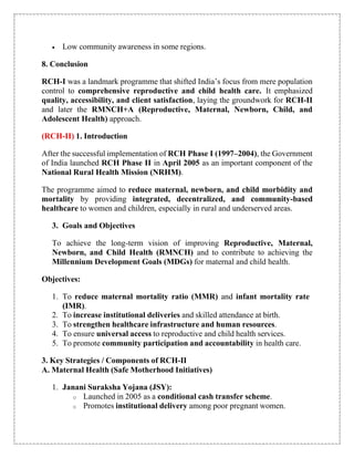 COMMUNITY HEALTH NURSING II MSC NURSING 2ND YEAR | PDF