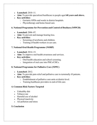 COMMUNITY HEALTH NURSING II MSC NURSING 2ND YEAR | PDF