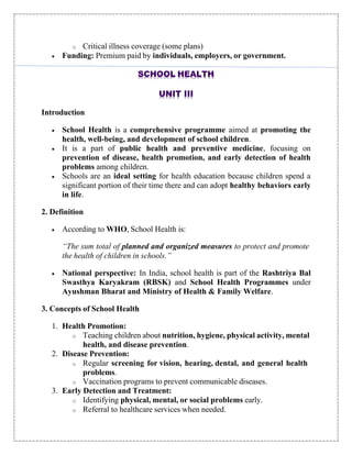 COMMUNITY HEALTH NURSING II MSC NURSING 2ND YEAR | PDF