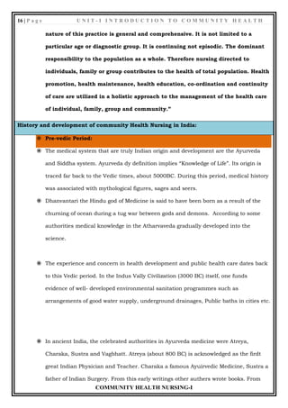 INTRODUCTION TO COMMUNITY HEALTH | PDF