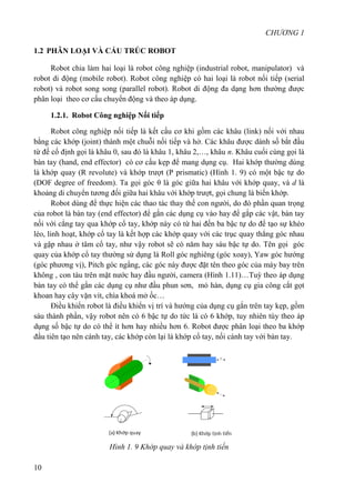 Chương 1 tq kt robot new | PDF