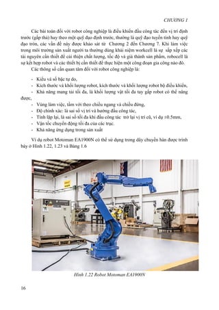Chương 1 tq kt robot new | PDF