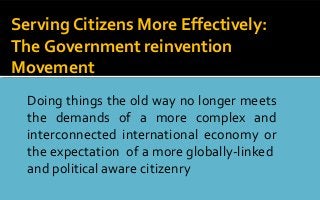 Changing Role of Public Administration in Democratic Governance | PPT