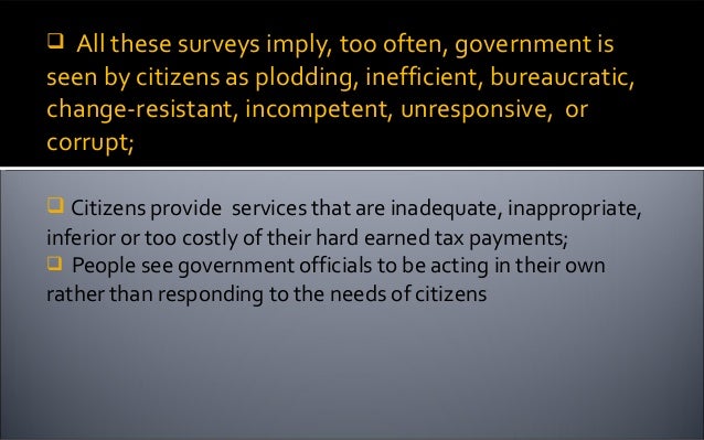 Changing Role of Public Administration in Democratic Governance | PPT